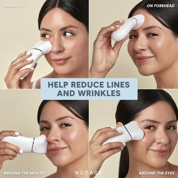 NuFACE Trinity+ LED And Wrinkle Reducer Attachment Set