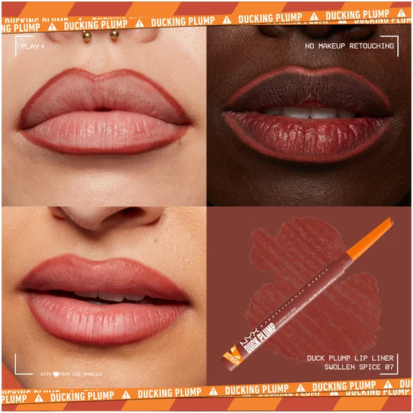 NYX Professional Make Duck Plump Plumping Lip Liner (Various Shades)