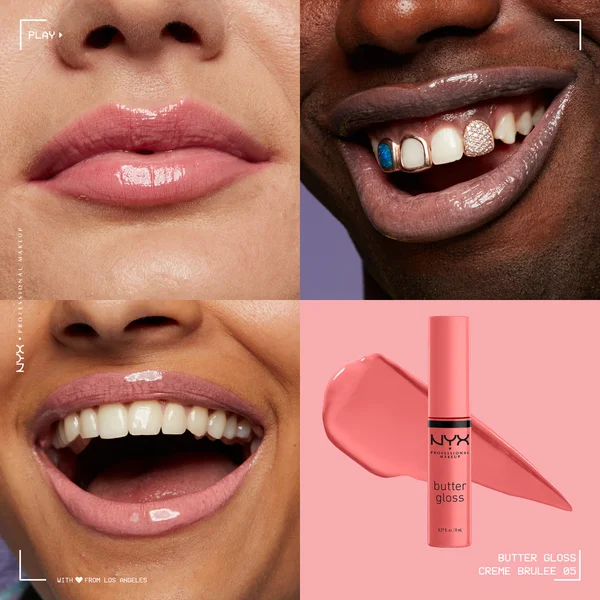 NYX Professional Makeup Butter Gloss (Various Shades)