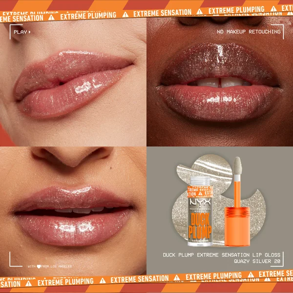 NYX Professional Makeup Duck Plump Lip Plumping Gloss (Various Shades)