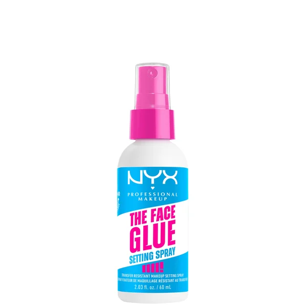 NYX Professional Makeup The Face Glue Setting Spray Up To 24 Hour Wear Transfer Resistant & Waterproof 60ml NYX Professional Makeup The Face Glue Setting Spray Up To 24 Hour Wear Transfer Resistant & Waterproof 60ml