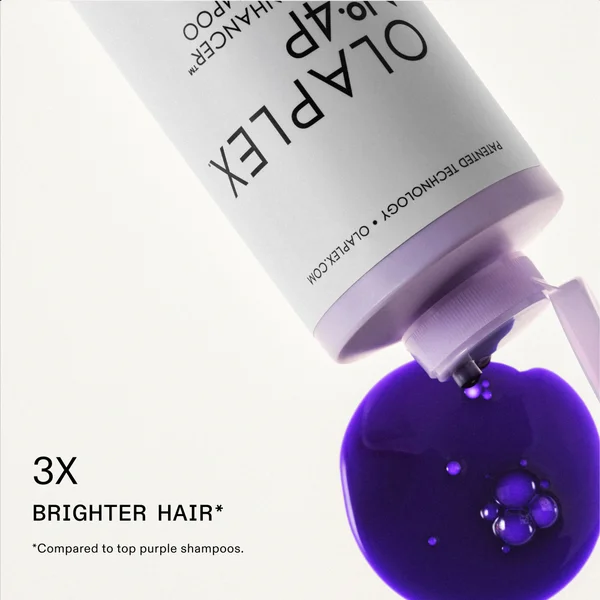 Olaplex No.4P Blonde Hair Hydrating And Brightening Purple Toning Shampoo 250ml