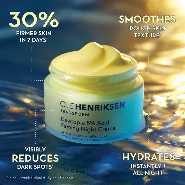 OLE HENRIKSEN Dewtopia 5% Acid Firming Night Crème 50ml