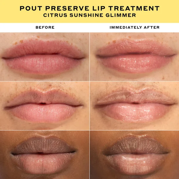 Ole Henriksen Glimmer Pout Preserve Lip Treatment Citrus Sunshine