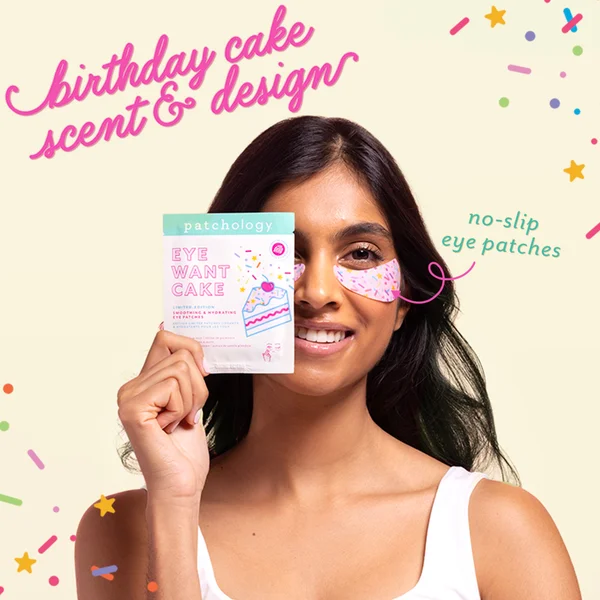 Patchology Eye Want Cake Limited Edition Smoothing & Hydrating Eye Patches - 5 Pack