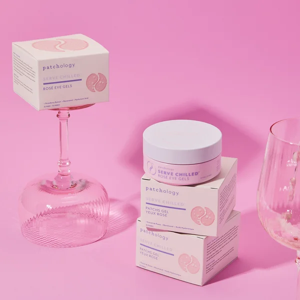 Patchology Serve Chilled Rosé Eye Gels - 30 Pairs