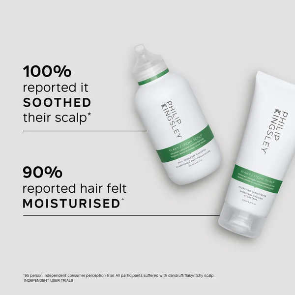 Philip Kingsley Flaky/Itchy Scalp Shampoo 250ml And Conditioner 200ml Duo