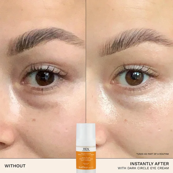REN Clean Skincare Radiance Brightening Dark Circle Eye Cream 15ml