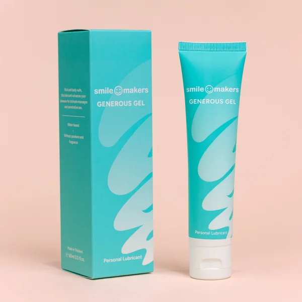 Smile Makers Generous Gel Luxuriously Textured Gel Lube 60ml