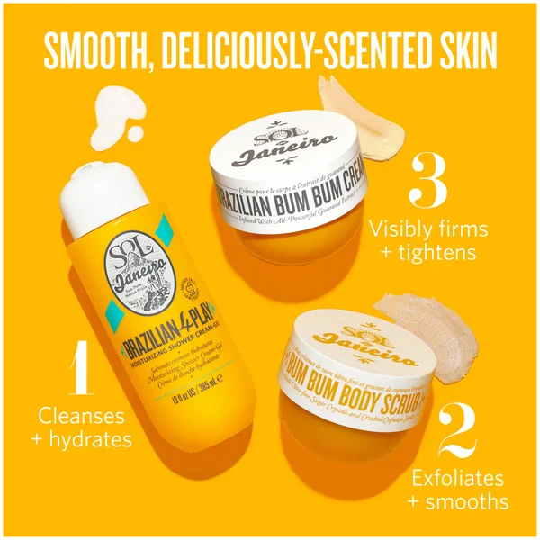 Sol De Janeiro Brazilian 4 Play Moisturizing Shower Cream-Gel 385ml