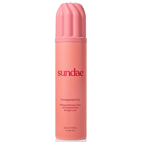 SUNDAE Pomegranate Fizz Whipped Shower Foam 265ml