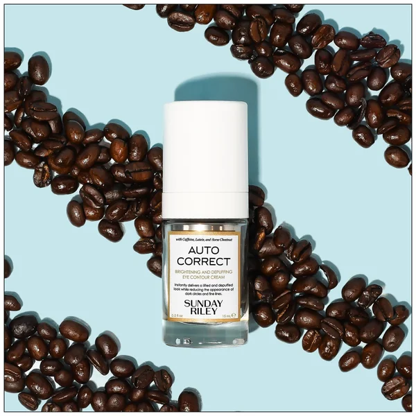 Sunday Riley Auto Correct Brightening And Depuffing Eye Contour Cream 15ml