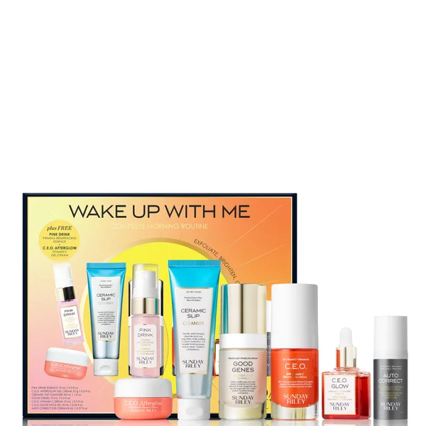 Sunday Riley Wake Up With Me Complete Morning Routine