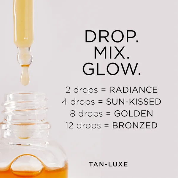 Tan-Luxe The Face Anti-Age Rejuvenating Self-Tan Drops 30ml - Light/Medium