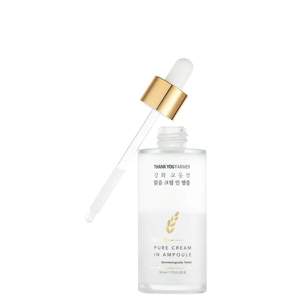 Thank You Farmer Rice Pure Cream In Ampoule Brightening Serum 50ml