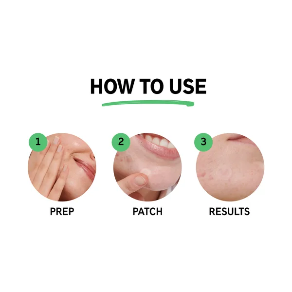 The INKEY List Hydrocolloid Invisible Pimple Patches (22 Patches)