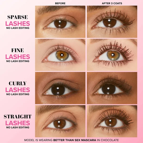 Too Faced Better Than Sex Mascara - Chocolate 8ml