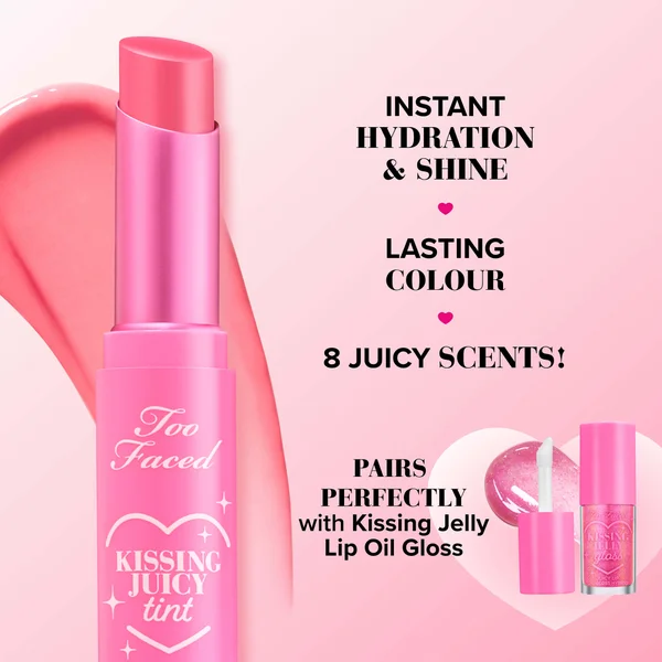 Too Faced Kissing Jelly Juicy Tint 1oz (Various Shades)