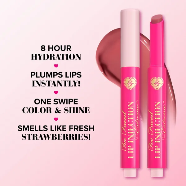 Too Faced Lip Injection Extreme Plumping Clicks 1.5g (Various Shades)