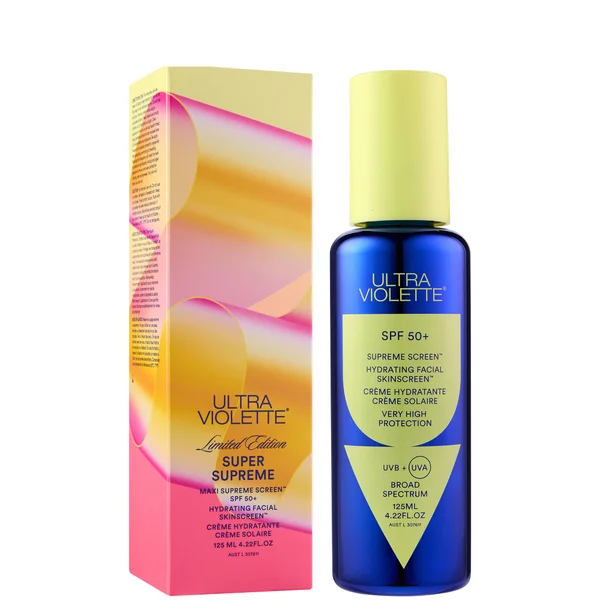 Ultra Violette Super Supreme SPF 50+ Hydrating Facial SKINSCREEN 125ml