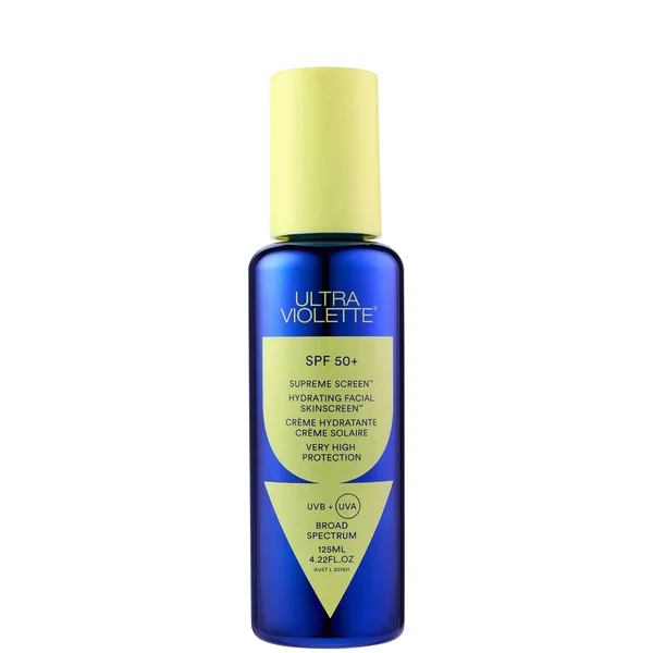 Ultra Violette Super Supreme SPF 50+ Hydrating Facial SKINSCREEN 125ml