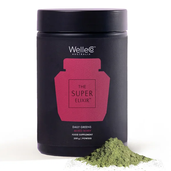 WelleCo The Super Elixir Refill Jar - Berry 300g UK