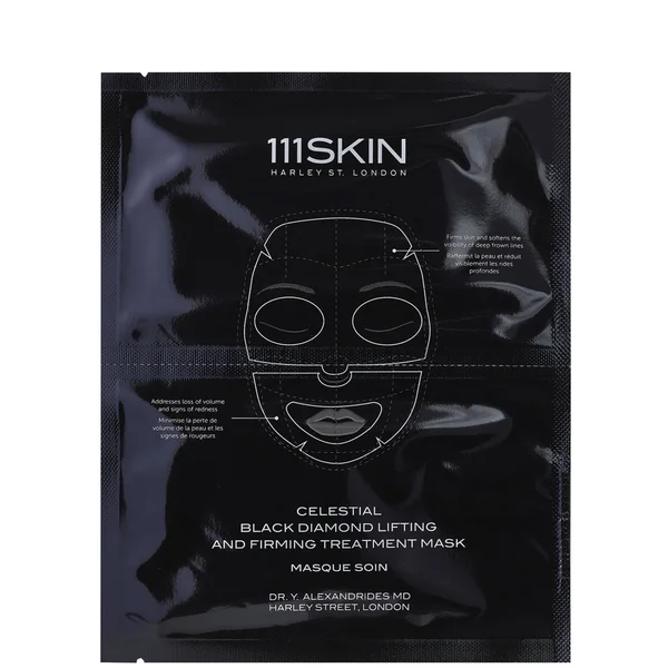 111SKIN Celestial Black Diamond Lifting And Firming Treatment Mask Box 155 Ml