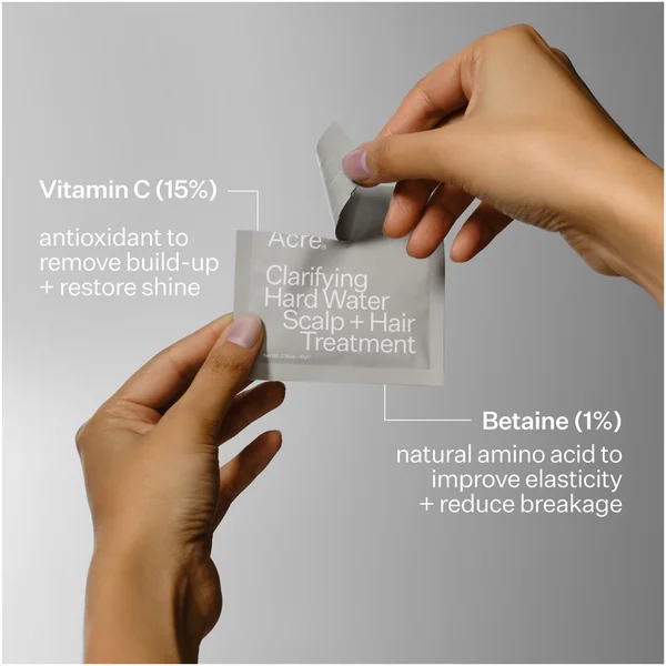 Act+ Acre Clarifying Hard Water Scalp + Hair Treatment 10oz