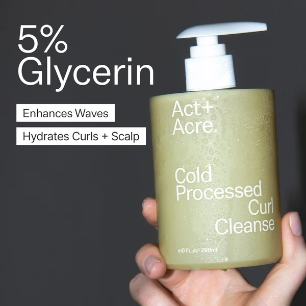 Act+Acre Cold Processed Curl Cleanse Shampoo 296ml