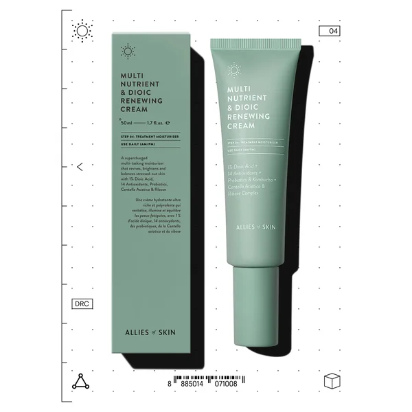 Allies Of Skin Multi Nutrient And Dioic Renewing Cream 50ml