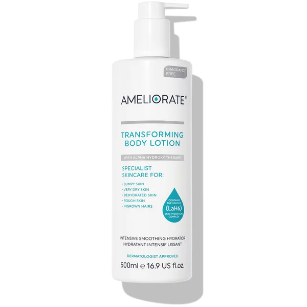 AMELIORATE Transforming Body Lotion 500ml (Fragrance Free)