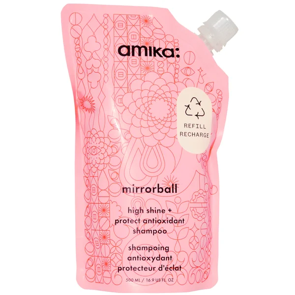 amika Mirrorball High Shine + Protect Antioxidant Shampoo 500ml