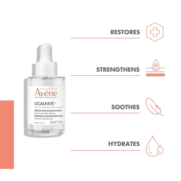 Avène Cicalfate+ Intensive Skin Restorative Serum For Sensitive Skin 30ml