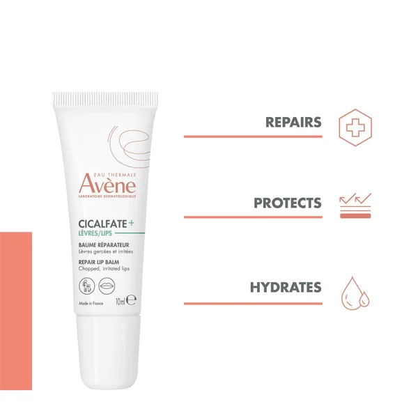 Avène Cicalfate+ Repair Lip Balm For Chapped Cracked Lips 10ml