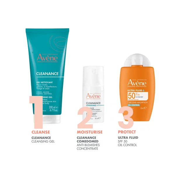 Avène Cleanance Cleansing Gel For Oily Blemish-Prone Skin 200ml