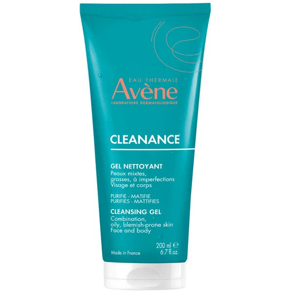 Avène Cleanance Cleansing Gel for Oily Blemish-Prone Skin 200ml