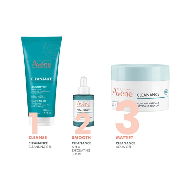 Avène Cleanance Mattifying Aqua-Gel For Oily Skin 50ml