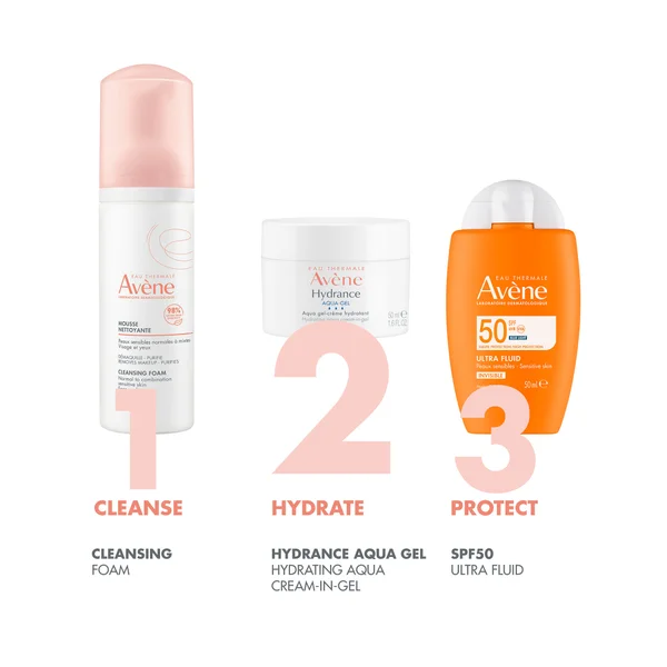 Avène Hydrance Aqua-Gel Moisturiser For Dehydrated Skin 50ml