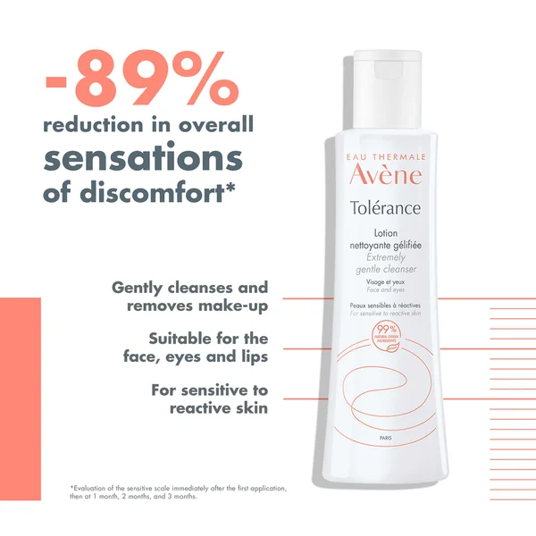 Avène Tolerance Control Extremely Gentle Cleanser For Very Sensitive Skin 200ml