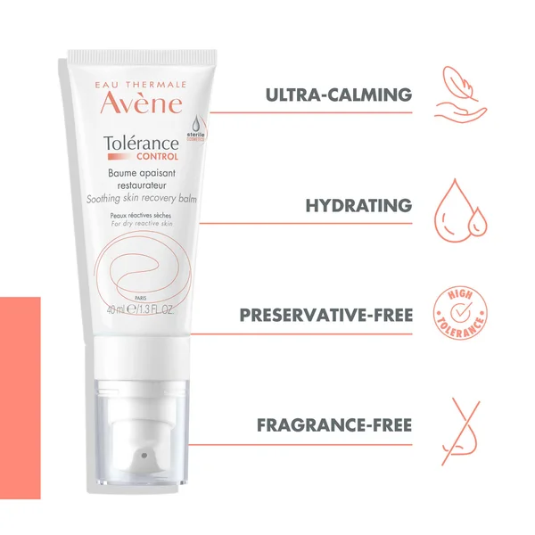 Avène Tolerance Control Soothing Skin Recovery Balm For Dry Sensitive Skin 40ml