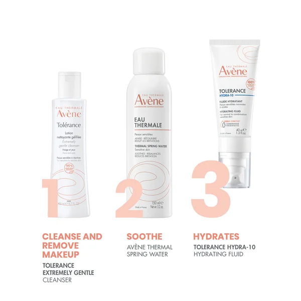 Avène Tolerance Hydra-10 Moisturising Fluid For Sensitive Skin 40ml