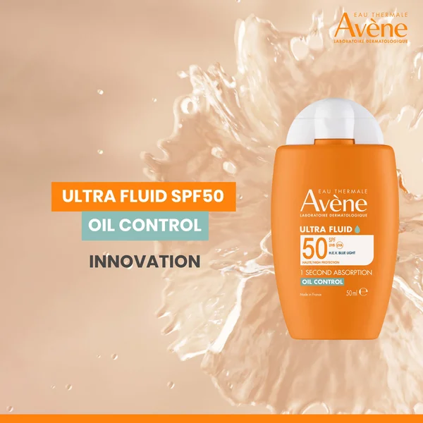 Avène Ultra Fluid Oil Control SPF50+ For Oily To Combination Skin 50ml