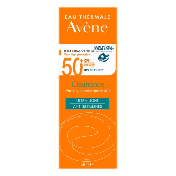 Avène Very High Protection Cleanance SPF50+ Sun Cream For Blemish-Prone Skin 50ml