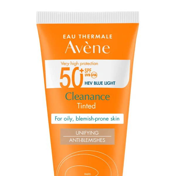 Avène Very High Protection Cleanance Tinted SPF50+ Sun Cream For Blemish-Prone Skin 50ml