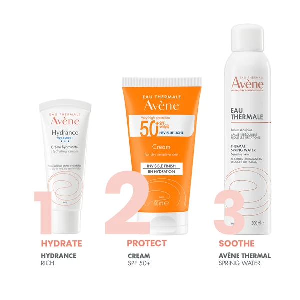 Avène Very High Protection Sun Cream SPF50+ For Dry Sensitive Skin 50ml