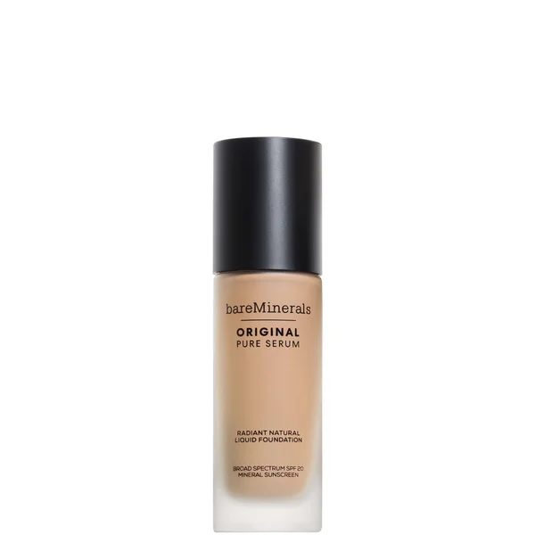 bareMinerals Original Pure Serum Radiant Natural Liquid Foundation Mineral SPF20 30ml (Various Shades)