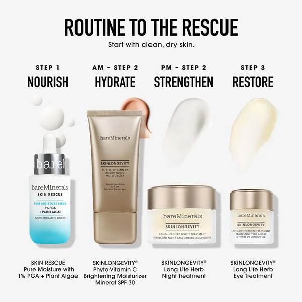 BareMinerals SKIN RESCUE Pure Moisture Serum 30ml