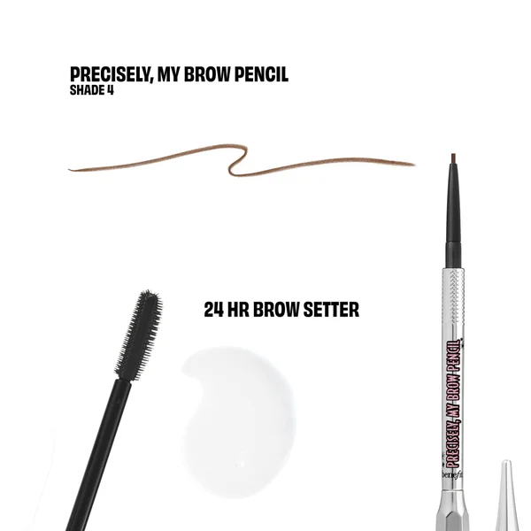 Benefit Bigtime Brow Minis - Precisely My Brow Pencil And Gel Setter Duo (Various Shades)