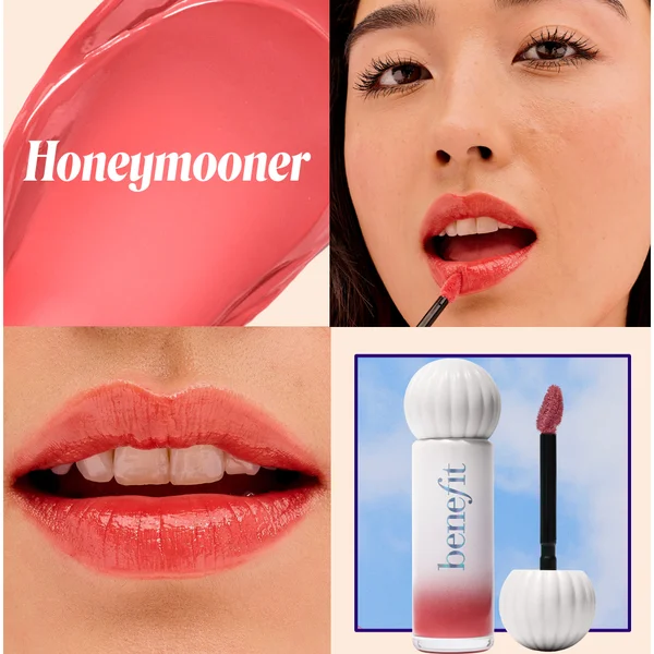 Benefit Splashtint Moisturising Dewy Lip Tint 6ml (Various Shades)