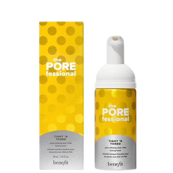 benefit The POREfessional Mini Tight 'N Toned AHA and PHA Toning Foam 60ml